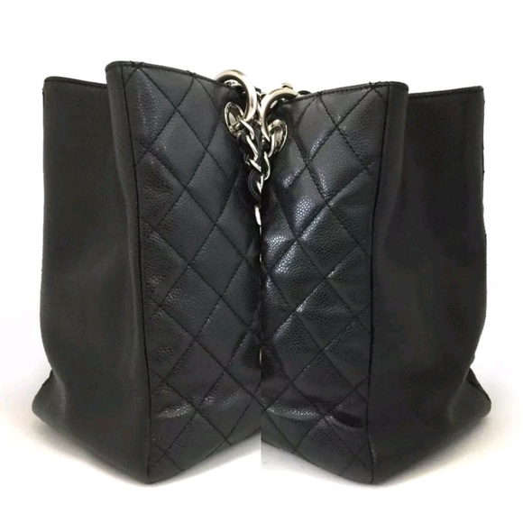 Authentic CHANEL Caviar Skin Classic Shoulder Bag - Picture 3 of 8